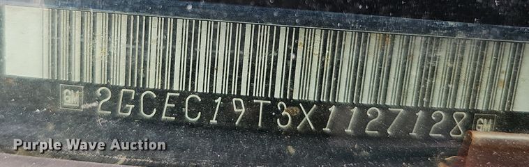 image for item DP0809 1999 Chevrolet Silverado LS Ext. Cab pickup truck