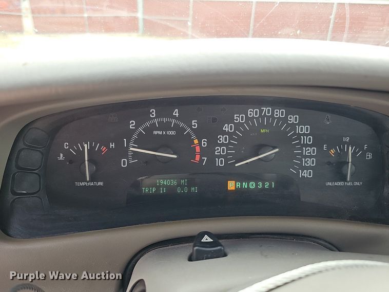 image for item DP0812 2000 Buick Park Avenue 