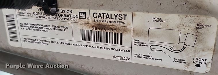 image for item DP0812 2000 Buick Park Avenue 