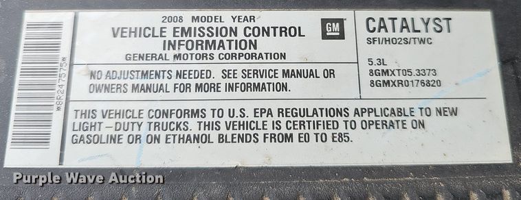 image for item DP0813 2008 GMC Yukon SLT SUV