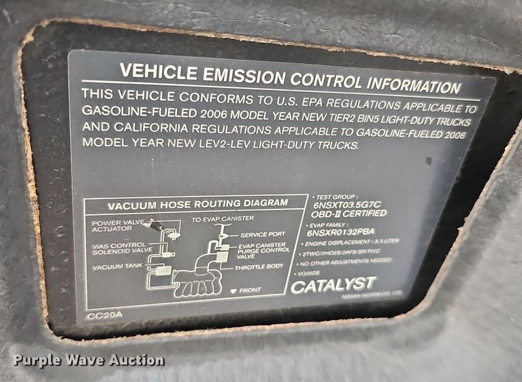 image for item DP0817 2006 Nissan Murano SL SUV