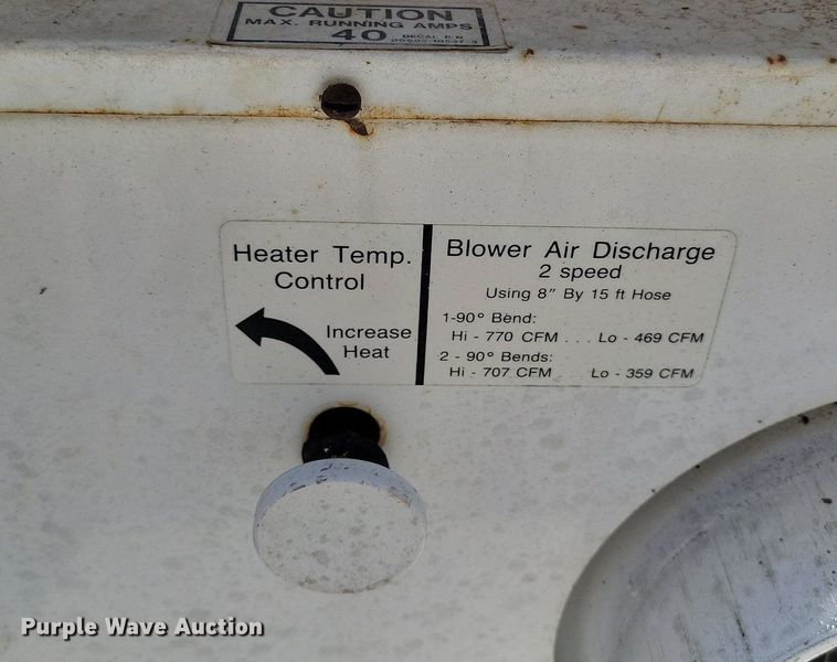 image for item DP1302 1991 Hesco 1500 10 power unit trailer