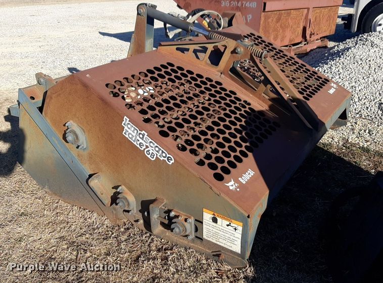 image for item DP2633 Bobcat 6B skid steer landscape rake
