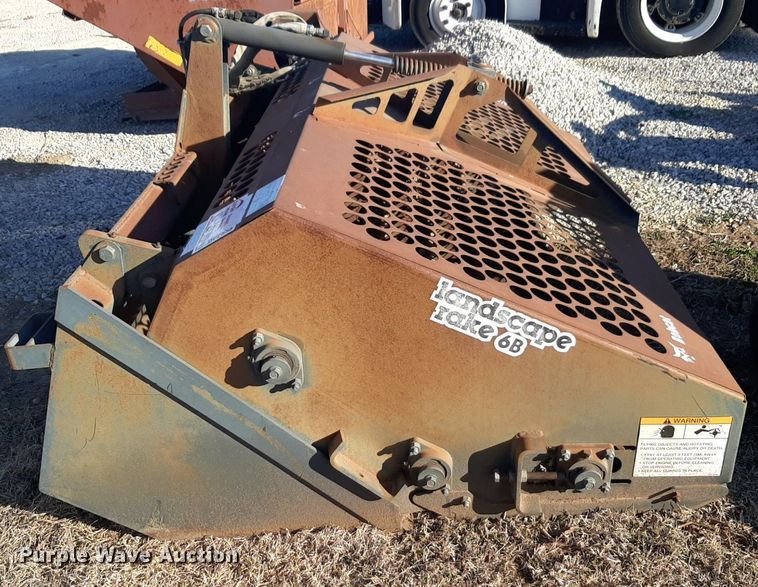 image for item DP2633 Bobcat 6B skid steer landscape rake