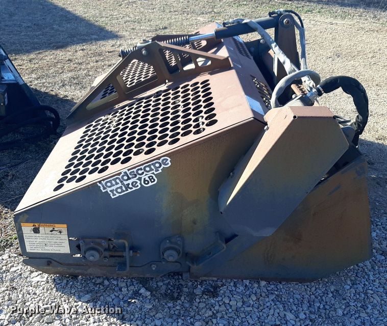 image for item DP2633 Bobcat 6B skid steer landscape rake