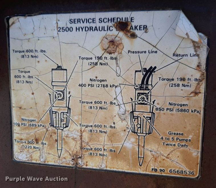 image for item DP2636 Melroe  2500-6 skid steer breaker