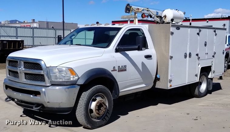 image for item DQ6004 2014 Dodge Ram 5500HD utility / service truck