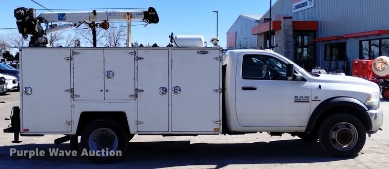 image for item DQ6004 2014 Dodge Ram 5500HD utility / service truck