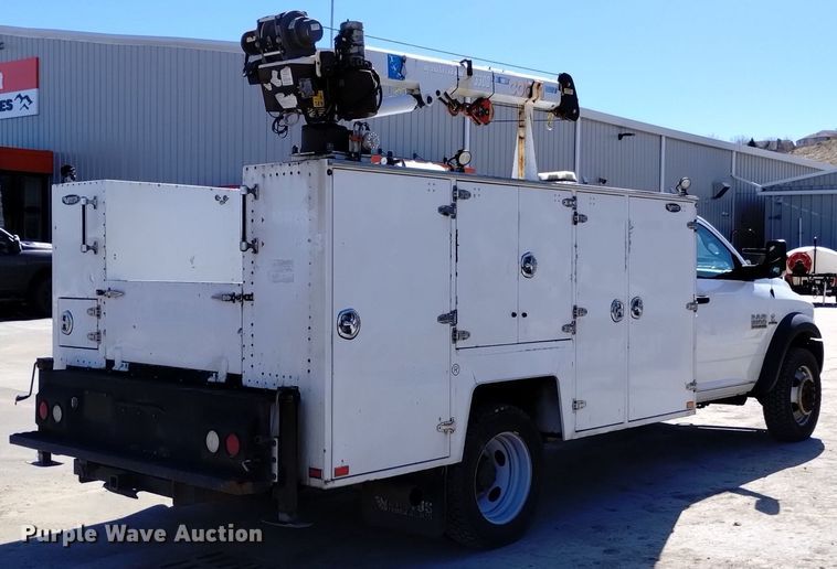 image for item DQ6004 2014 Dodge Ram 5500HD utility / service truck