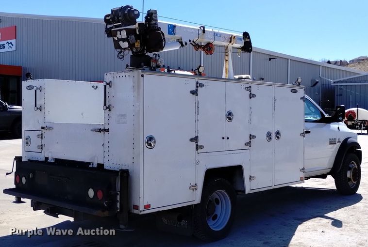 image for item DQ6004 2014 Dodge Ram 5500HD utility / service truck