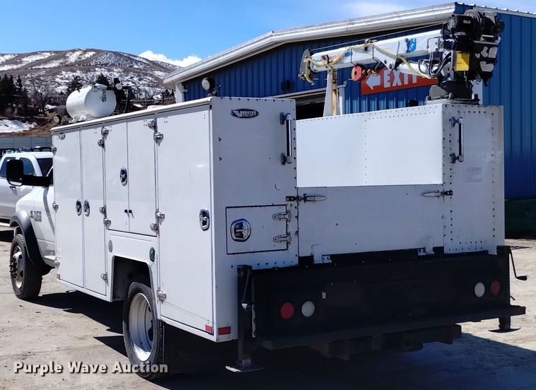 image for item DQ6004 2014 Dodge Ram 5500HD utility / service truck