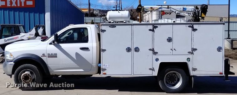 image for item DQ6004 2014 Dodge Ram 5500HD utility / service truck
