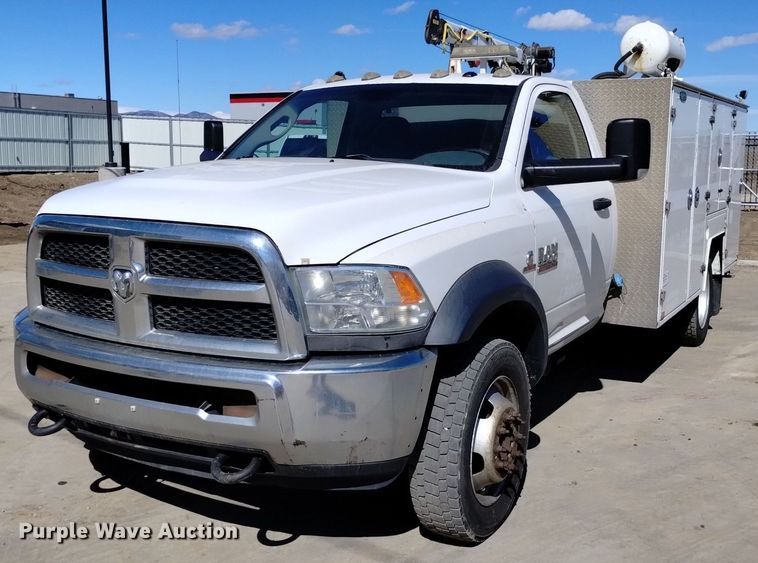 image for item DQ6004 2014 Dodge Ram 5500HD utility / service truck