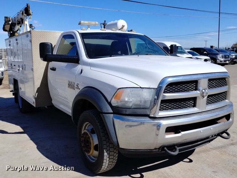 image for item DQ6004 2014 Dodge Ram 5500HD utility / service truck