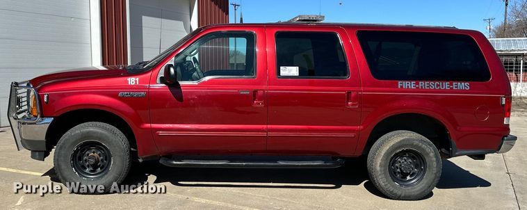 image for item DQ6338 2000 Ford Excursion XLT SUV
