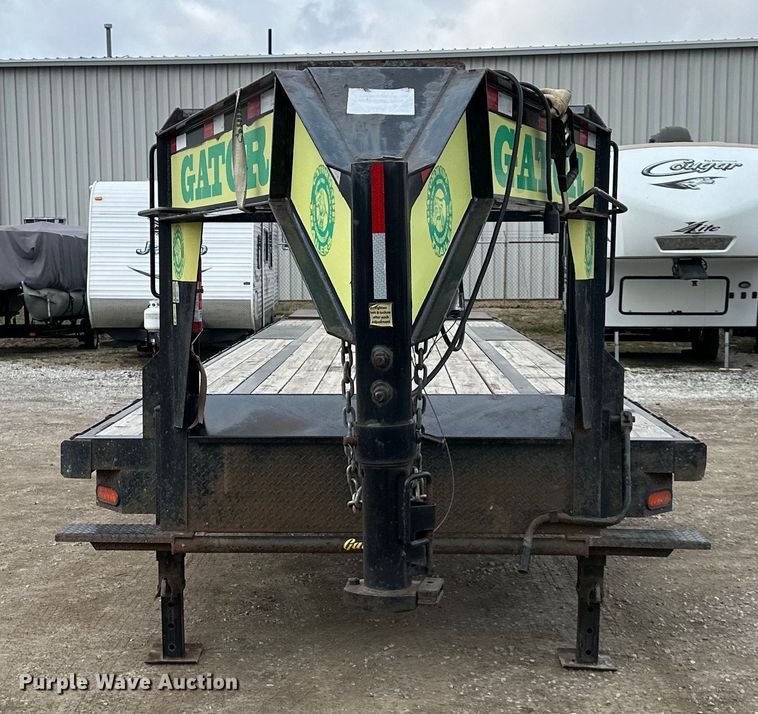 image for item DQ6358 2020 Gatormade 30+5 Gooseneck  equipment trailer