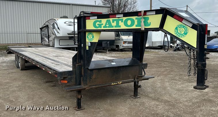 image for item DQ6358 2020 Gatormade 30+5 Gooseneck  equipment trailer