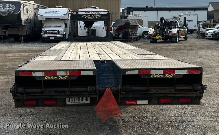 image for item DQ6358 2020 Gatormade 30+5 Gooseneck  equipment trailer