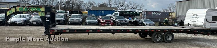 image for item DQ6358 2020 Gatormade 30+5 Gooseneck  equipment trailer