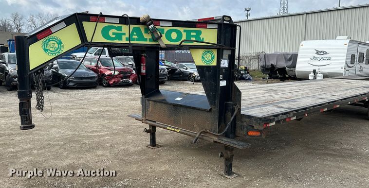 image for item DQ6358 2020 Gatormade 30+5 Gooseneck  equipment trailer