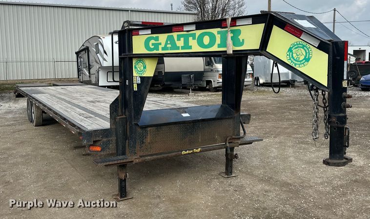 image for item DQ6358 2020 Gatormade 30+5 Gooseneck  equipment trailer