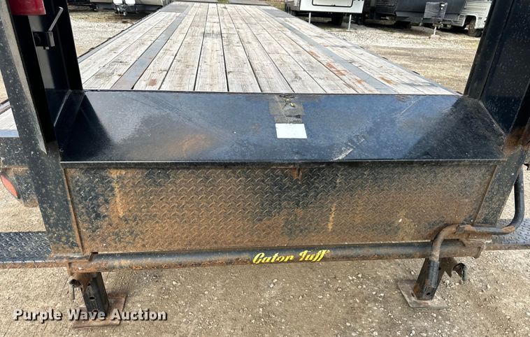 image for item DQ6358 2020 Gatormade 30+5 Gooseneck  equipment trailer