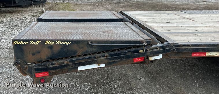 image for item DQ6358 2020 Gatormade 30+5 Gooseneck  equipment trailer