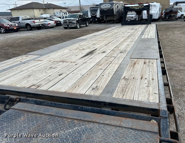 image for item DQ6358 2020 Gatormade 30+5 Gooseneck  equipment trailer