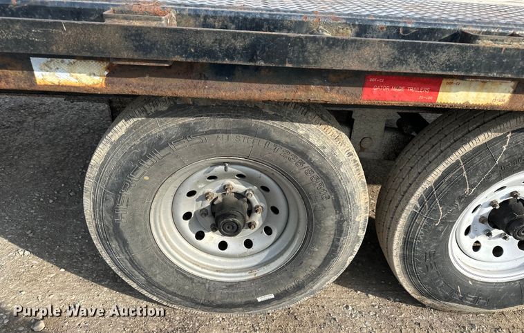 image for item DQ6358 2020 Gatormade 30+5 Gooseneck  equipment trailer