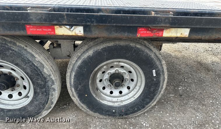 image for item DQ6358 2020 Gatormade 30+5 Gooseneck  equipment trailer