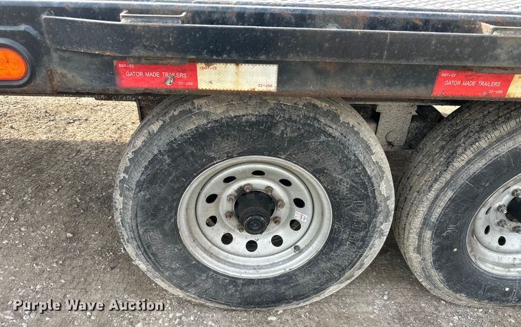 image for item DQ6358 2020 Gatormade 30+5 Gooseneck  equipment trailer