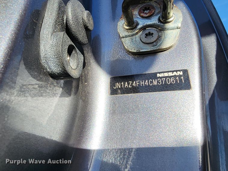 image for item DR5262 2012 Nissan 370Z 