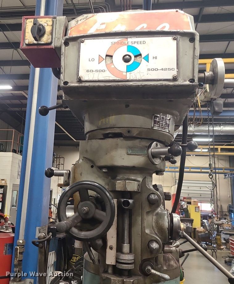 image for item DR5264 1985 Enco  4VS milling machine