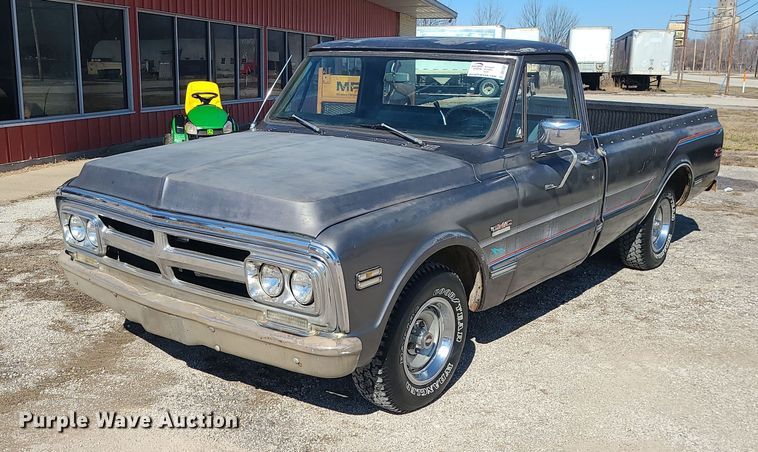 image for item DS7305 1971 GMC C10 pickup truck