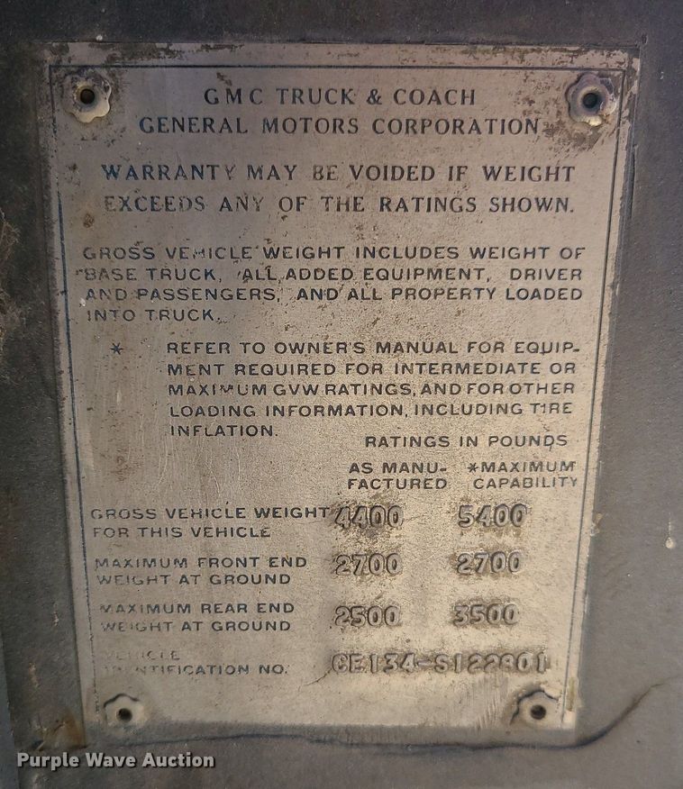 image for item DS7305 1971 GMC C10 pickup truck