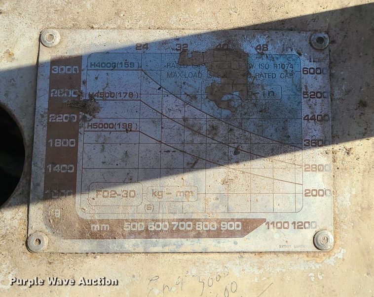 image for item DS7336 Datsun 6000 forklift