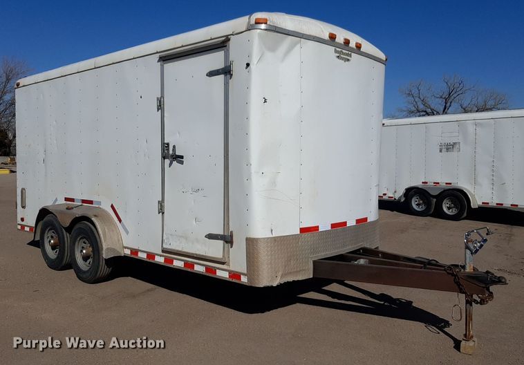 image for item DV9836 2013 Continental  enclosed cargo trailer