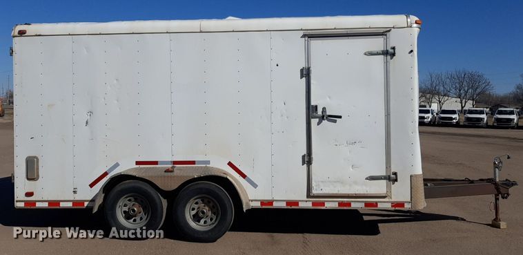 image for item DV9836 2013 Continental  enclosed cargo trailer