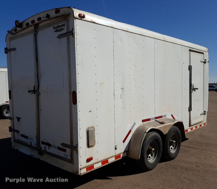 image for item DV9836 2013 Continental  enclosed cargo trailer