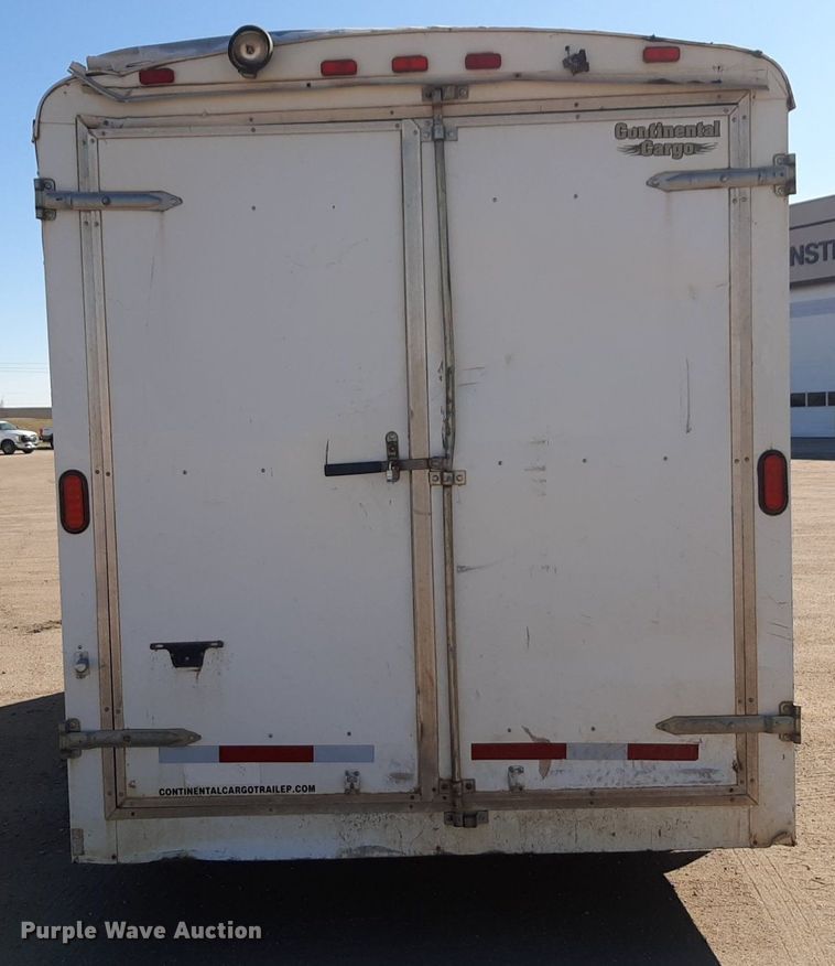 image for item DV9836 2013 Continental  enclosed cargo trailer