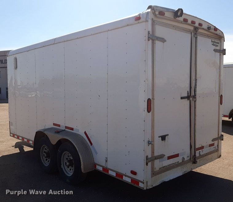 image for item DV9836 2013 Continental  enclosed cargo trailer