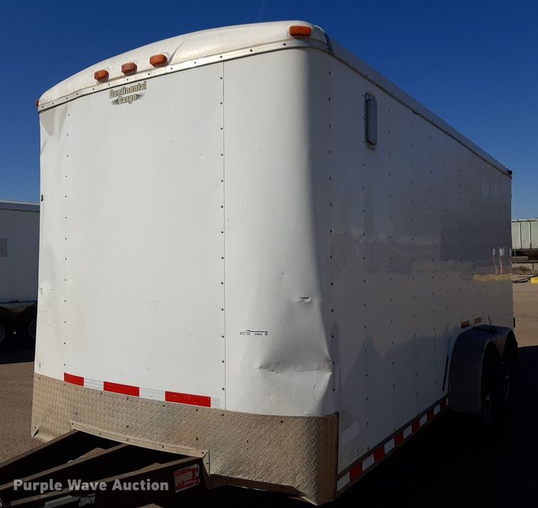 image for item DV9836 2013 Continental  enclosed cargo trailer