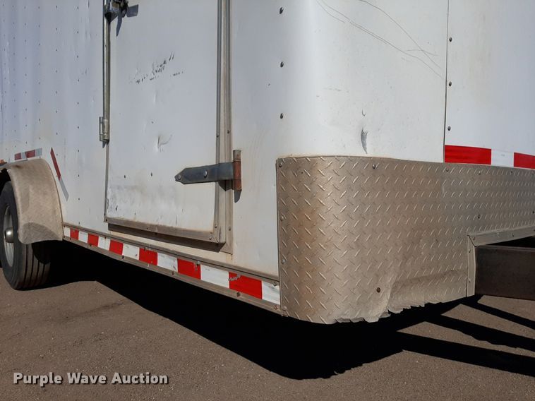 image for item DV9836 2013 Continental  enclosed cargo trailer