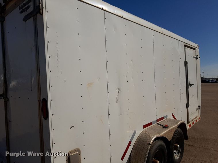 image for item DV9836 2013 Continental  enclosed cargo trailer