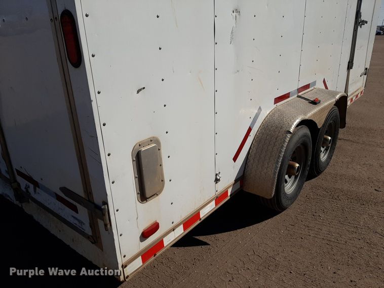 image for item DV9836 2013 Continental  enclosed cargo trailer