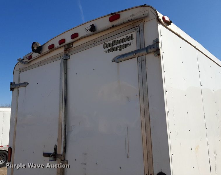 image for item DV9836 2013 Continental  enclosed cargo trailer