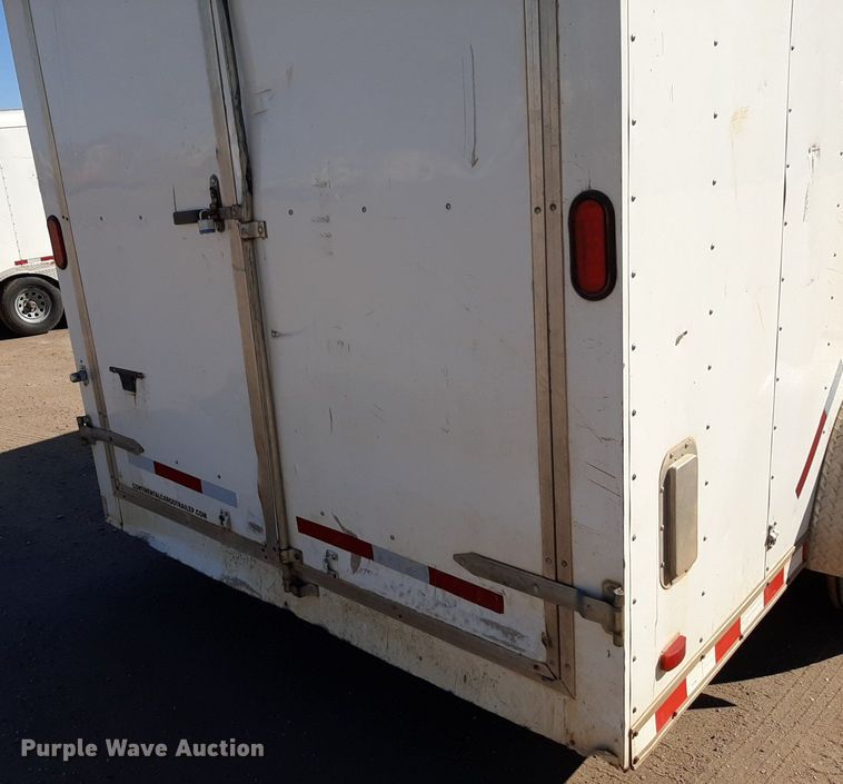 image for item DV9836 2013 Continental  enclosed cargo trailer