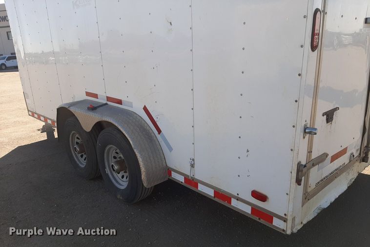 image for item DV9836 2013 Continental  enclosed cargo trailer