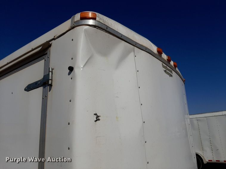 image for item DV9836 2013 Continental  enclosed cargo trailer