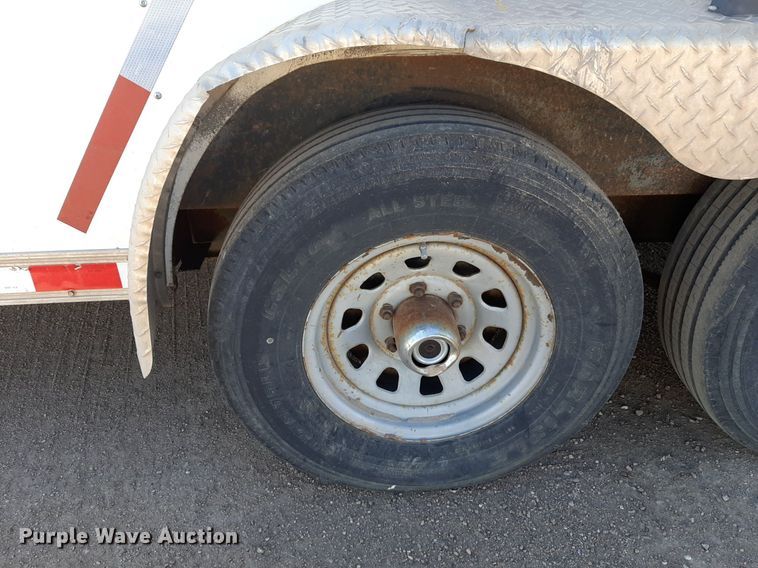 image for item DV9836 2013 Continental  enclosed cargo trailer